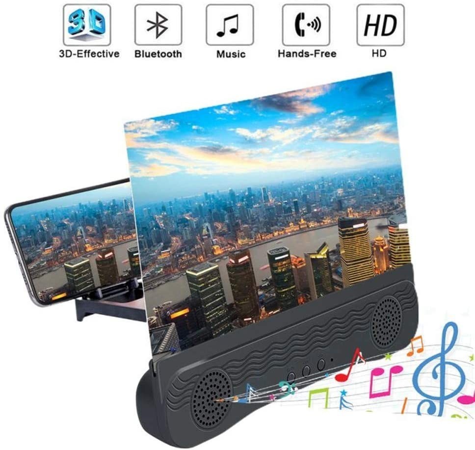 945362 Amplificateur audio et vidéo 3D Lens pour smartphone 12" Chargement USB