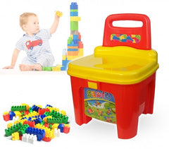 Coffre coloré en forme de chaise - Briques empilables - Lego - 114237