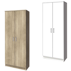Étagère à chaussures 2 portes 8 compartiments Art.138 Armoire bois 59x36x180H cm