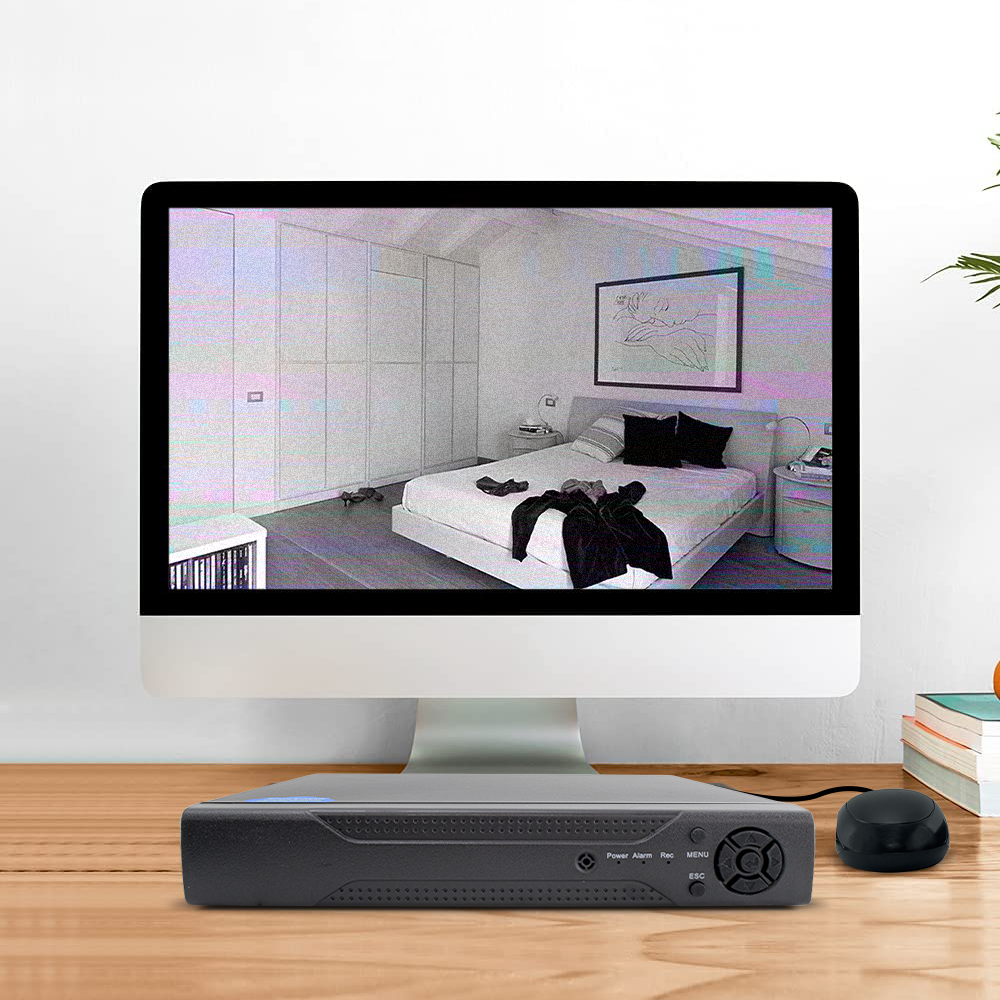 APP Surveillance DVR NVR CVI TVI HVR AHD Enregistreur vidéo 8 canaux H.264