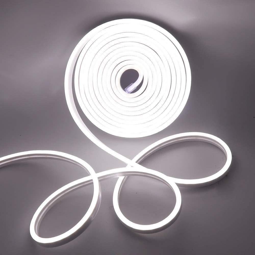 Bande LED néon flexible 5m avec 120 lumières LED pour intérieur et extérieur