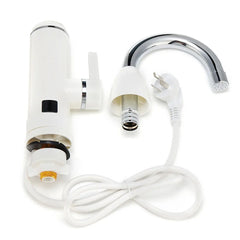 Robinet électrique à chauffage instantané avec indicateur température 6x19x40cm