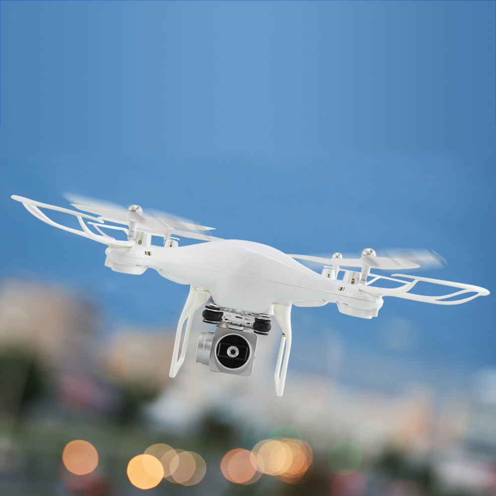 Mini drone avec caméra HD 1080P Drone quadrirotor télécommandé 33x11x33cm