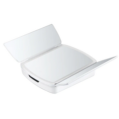 720013 Miroir de maquillage pliant avec lumières LED et tiroirs pour maquillage