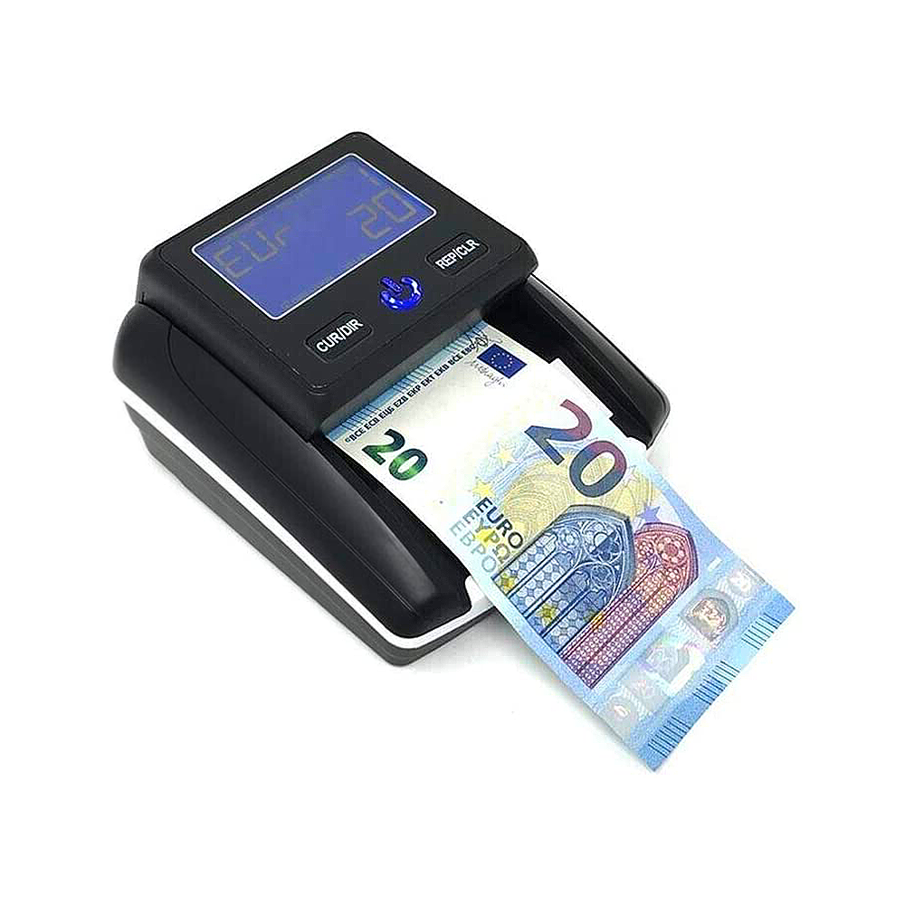 Détecteur de faux billets et compteur d'euro portable 751309 USB