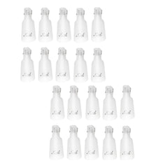 Kit 20 pcs gel clip et Gel Polish Remover 3422 pour Nail Art Nails