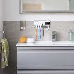 Stérilisateur UV 4 fentes porte-brosse à dents 187752 chargement solaire USB