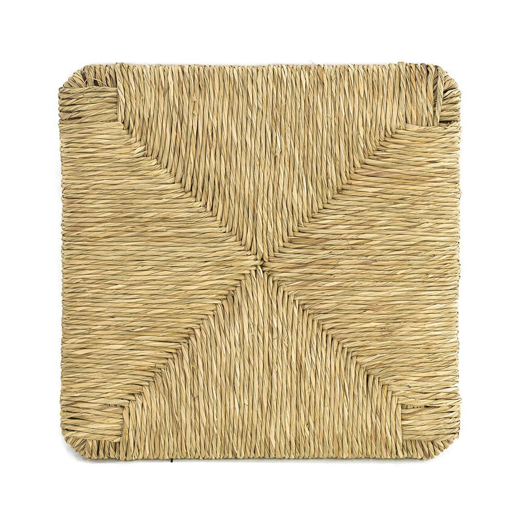 Kit 2 pc siège chaise PISA Art.901 structure inférieure paille naturelle 37x37cm