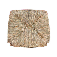 1212-R 4 pcs siège remplacement Venezia Paesana fond en paille naturelle 33x38cm