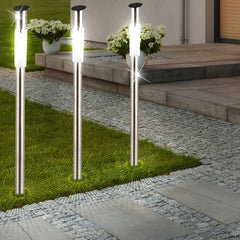 8 pcs Lampe LED H70 Step Light 1W Éclairage de jardin à énergie solaire