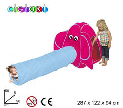 Tente de jardin Enfant- Forme Elephant - tente + tube- LINE GIGIOCHI