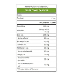 Celite Complex 60 Caps. WHYNATURE Supplément contre les jambes gonflées