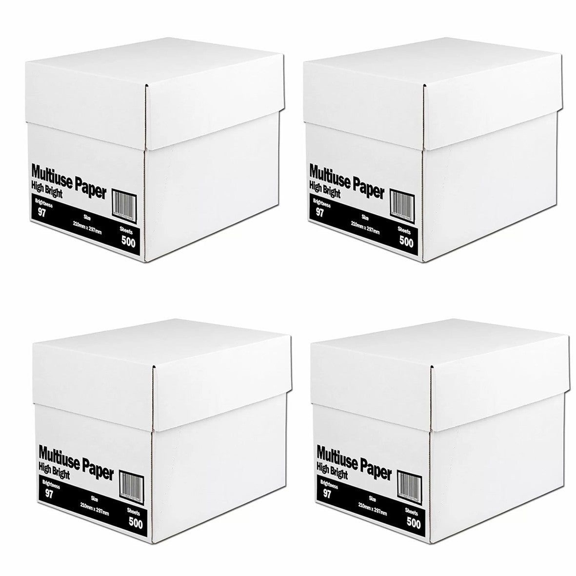 42757 Lot de 20 paquets de papier Eins Universal Copy format A4 500 feuilles 80g