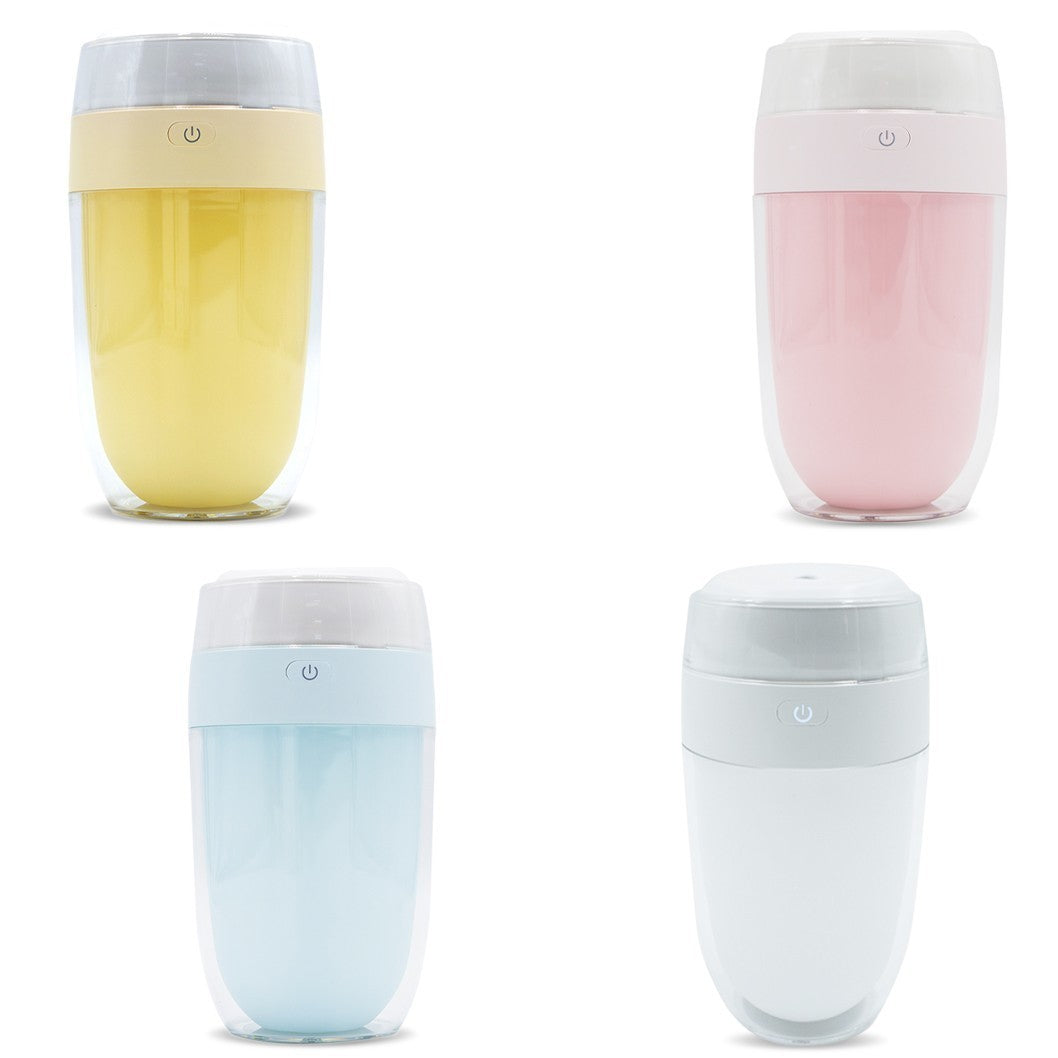 Mini humidificateur 80x80x152 mm Recharge USB/leds colorées PROFUSION HUMIDIFIER