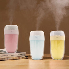 Mini humidificateur 80x80x152 mm Recharge USB/leds colorées PROFUSION HUMIDIFIER