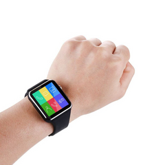 Smartwatch écran rectangulaire 000101 Notifications caméra de montre fitness APP