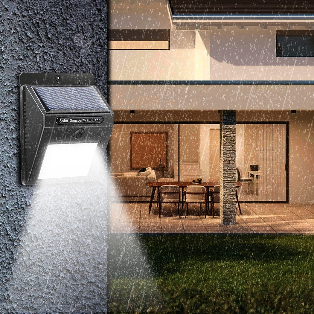 4 pièces Projecteur, recharge solaire et capteur de mouvement SMD 20 LED 1200mah