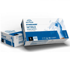 Set 1000pcs Gant Jetable ITCO Synguard Nitrile Qualité Premium Usage Sanitaire