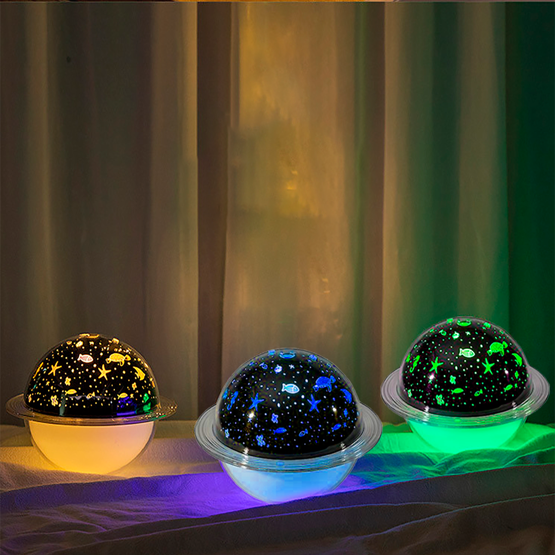 Lampe humidificateur d'ambiance 603242 Diffuseur d'arômes Whale Fantasy