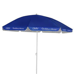 Parasol de plage Gian Marco Venturi 543702 avec mât central 180 cm