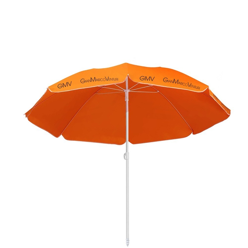 Parasol 170 cm mât central et couleur unie 538302 avec housse