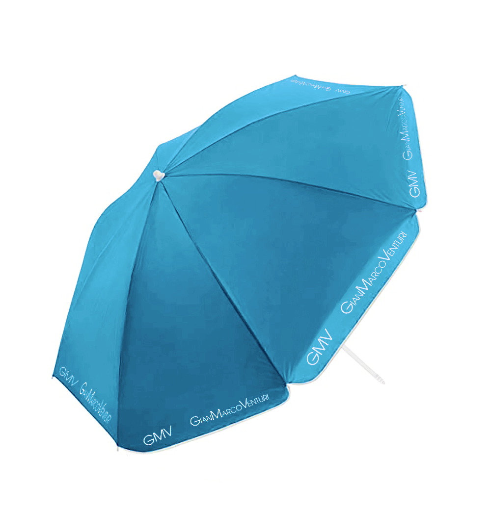 Parasol 170 cm mât central et couleur unie 538302 avec housse