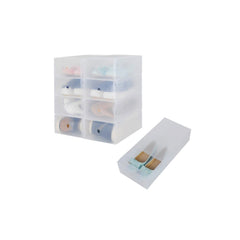 20 pièces organisateur de boîte de rangement transparent pour économiser espace