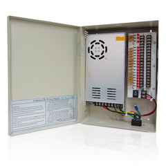 216043 Alimentation stabilisée en coffret 12V 25A 8CH Switching Power Box