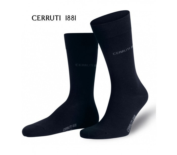 Pack 3 paires de chaussettes longues - CERRUTI 1881 coton et coutures fines
