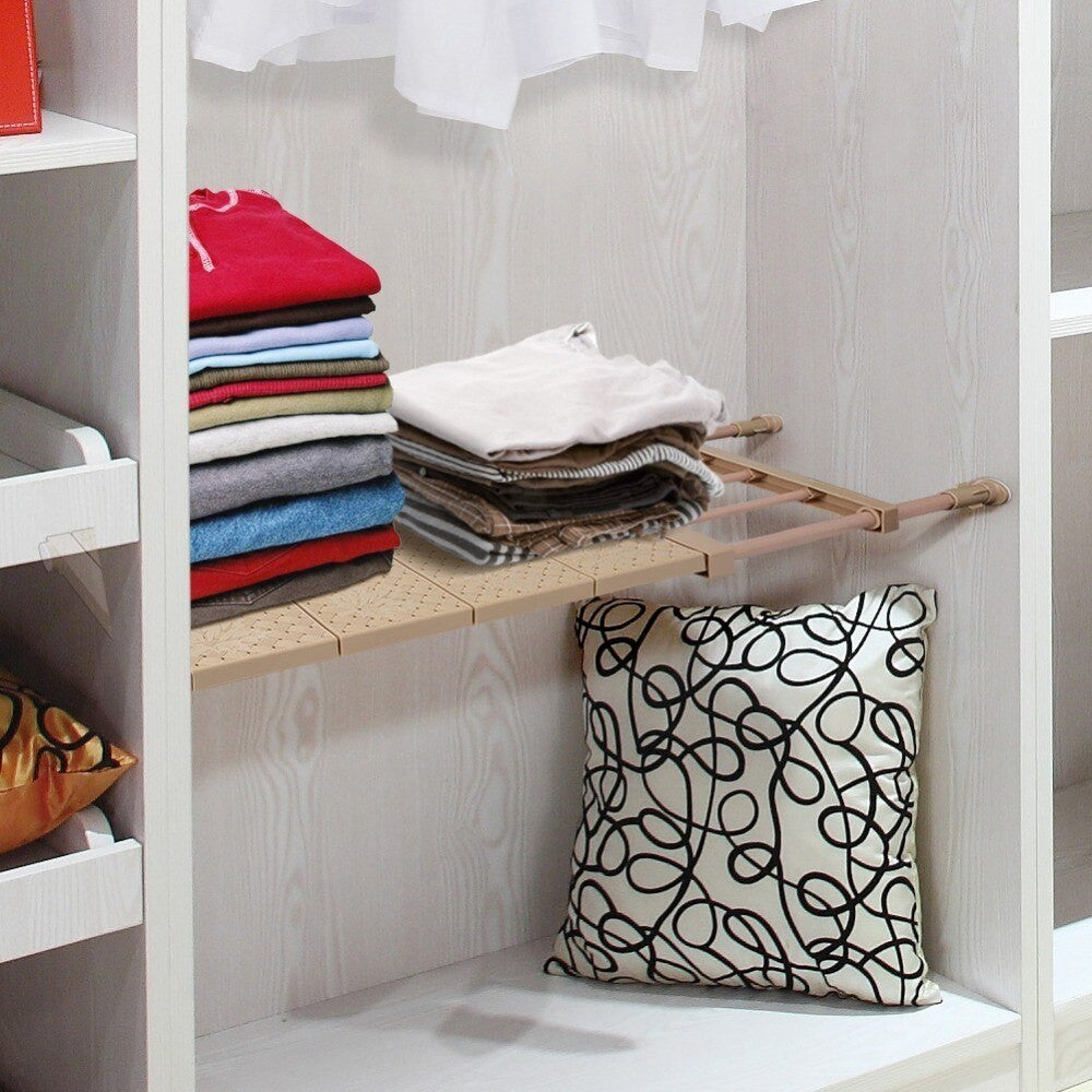 Étagère extensible pour armoires Étagère télescopique 35x45cm pour meubles