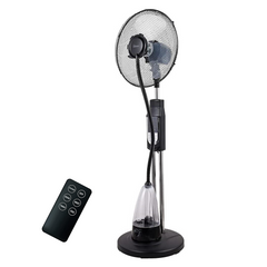 Ventilateur de sol oscillant 3 Pales 2lt 70W Nébuliseur avec minuterie 130H