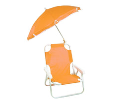 2576 Chaise pliante pour enfants avec parasol anti-UV