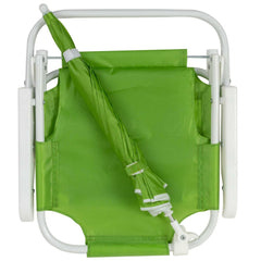 2576 Chaise pliante pour enfants avec parasol anti-UV