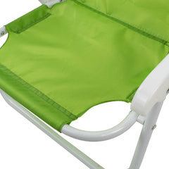 2576 Chaise pliante pour enfants avec parasol anti-UV