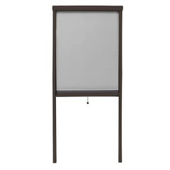 Moustiquaire enroulable et rétractable pour fenêtre et balcon 60X150cm Kit DIY
