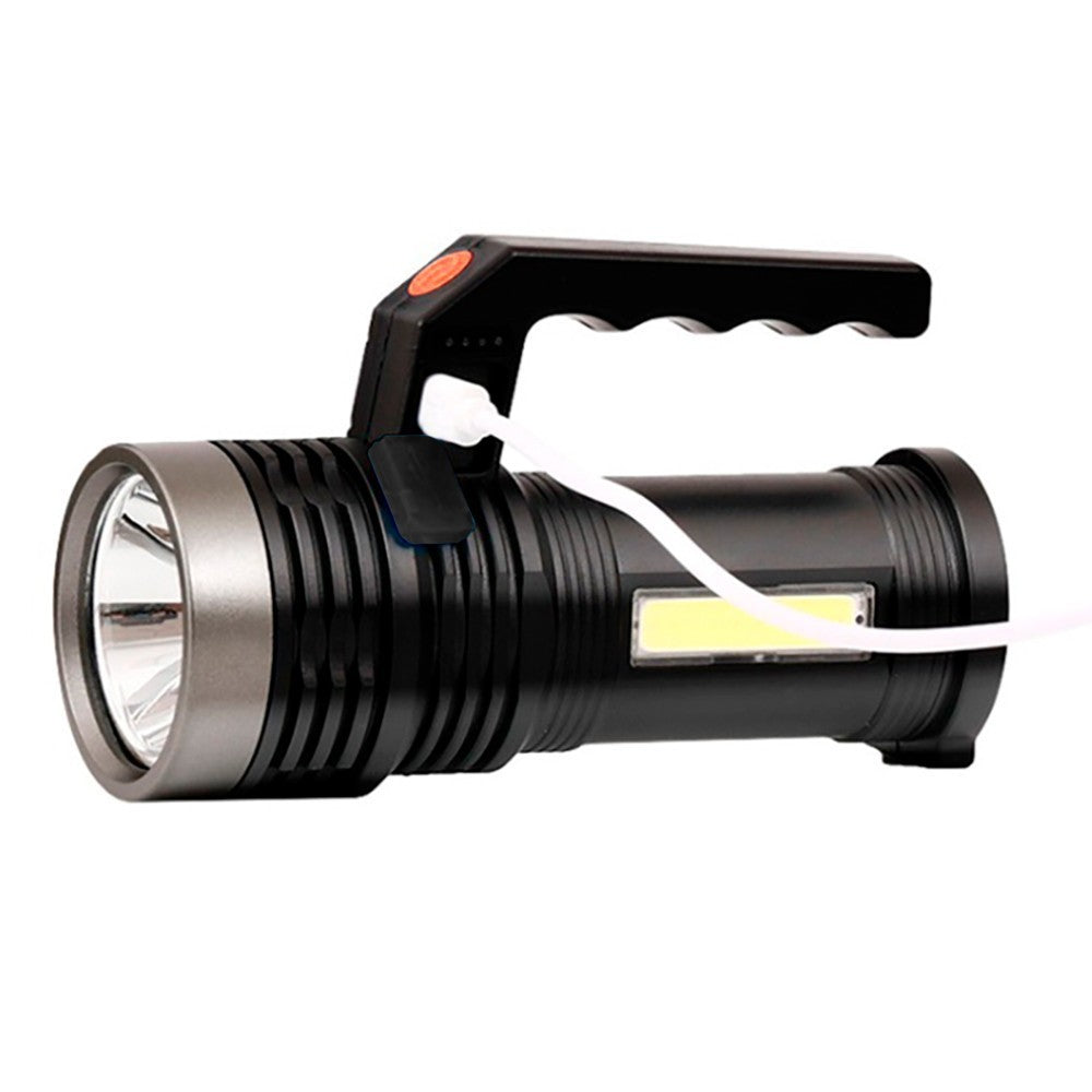 828 Lampe étanche portable USB Lampe de poche à LED chargée solaire