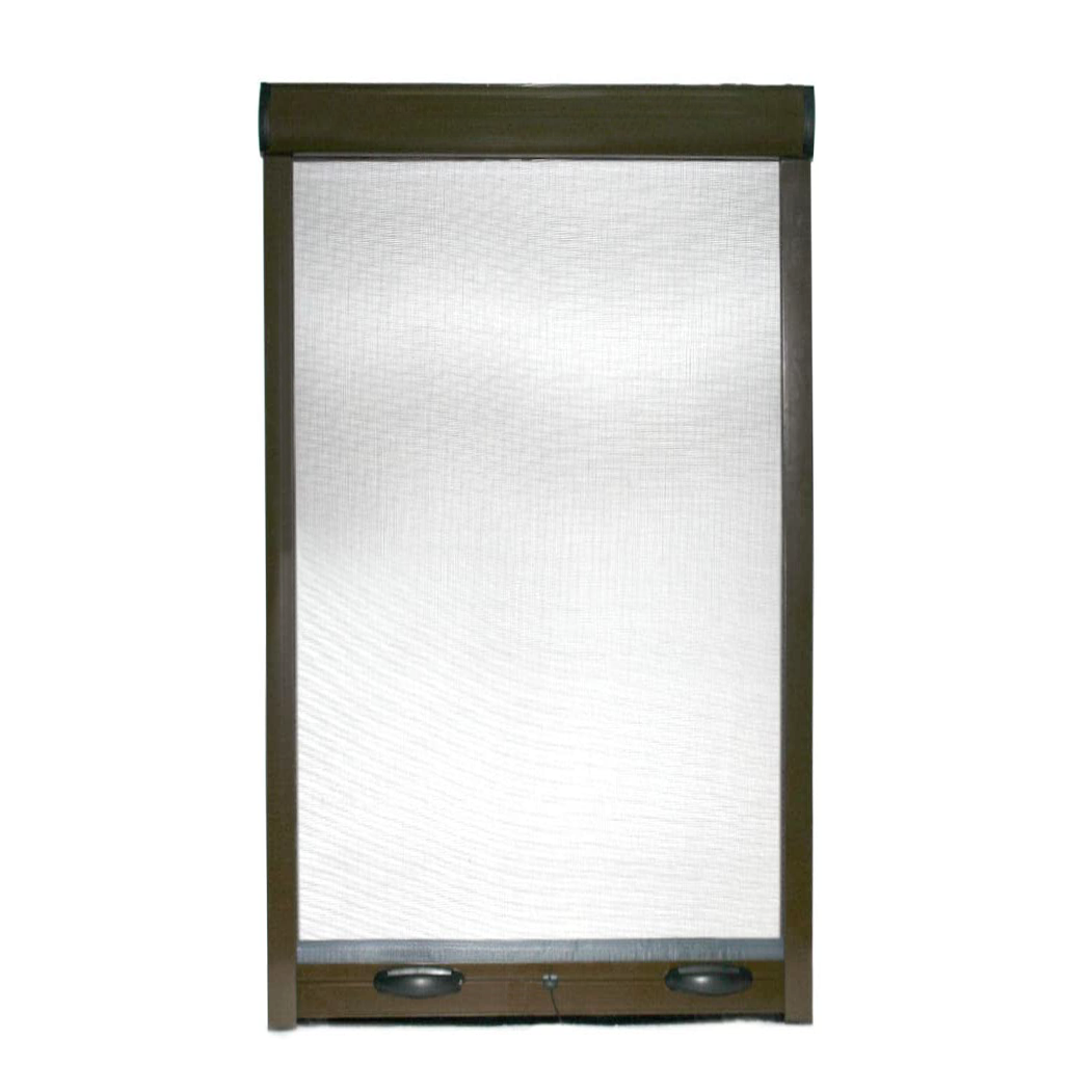 Moustiquaire enroulable rétractable pour fenêtre et balcon 100X170cm Bricolage