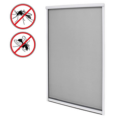 Moustiquaire enroulable rétractable pour fenêtre et balcon 100X170cm Bricolage