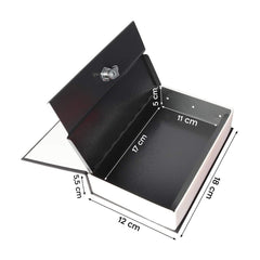 Coffre-fort en forme de livre 18 X 5,5 x 11,5 cm coffre-fort à clés
