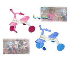 Tricycle enfant - rose ou bleu pour fille et garçon - Tombolino - Idée Cadeau 