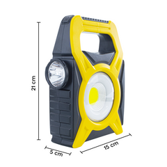 Lampe de secours à panneau solaire JY-9788 avec ampoule USB