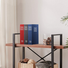 Coffre-fort en forme de livre 26,5 x 6,5 x 20 cm Coffre-fort avec clés