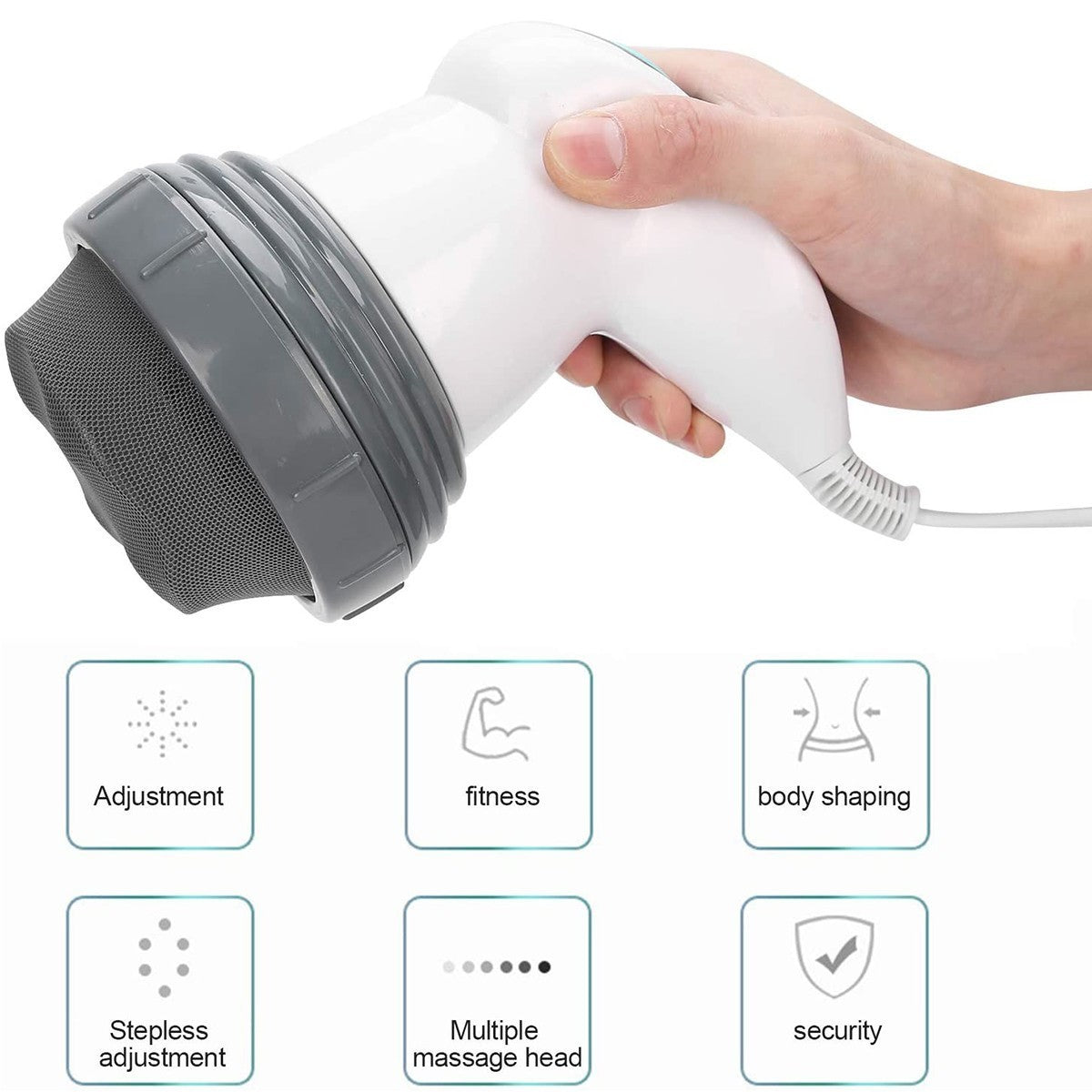 Masseur corps innovation avec des accessoires contre la cellulite