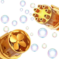 Machine automatique de tir à bulles à piles avec pistolet à bulles