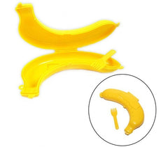 Support Banane et sa fourchette - Récipient