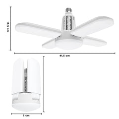Lampe anti-moustiques multifonction 091671 Ampoule de ventilateur LED UV pliante