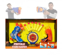 Jeu Enfant - Pistolet - Gun (comprend des balles et la cible) 2608 - 