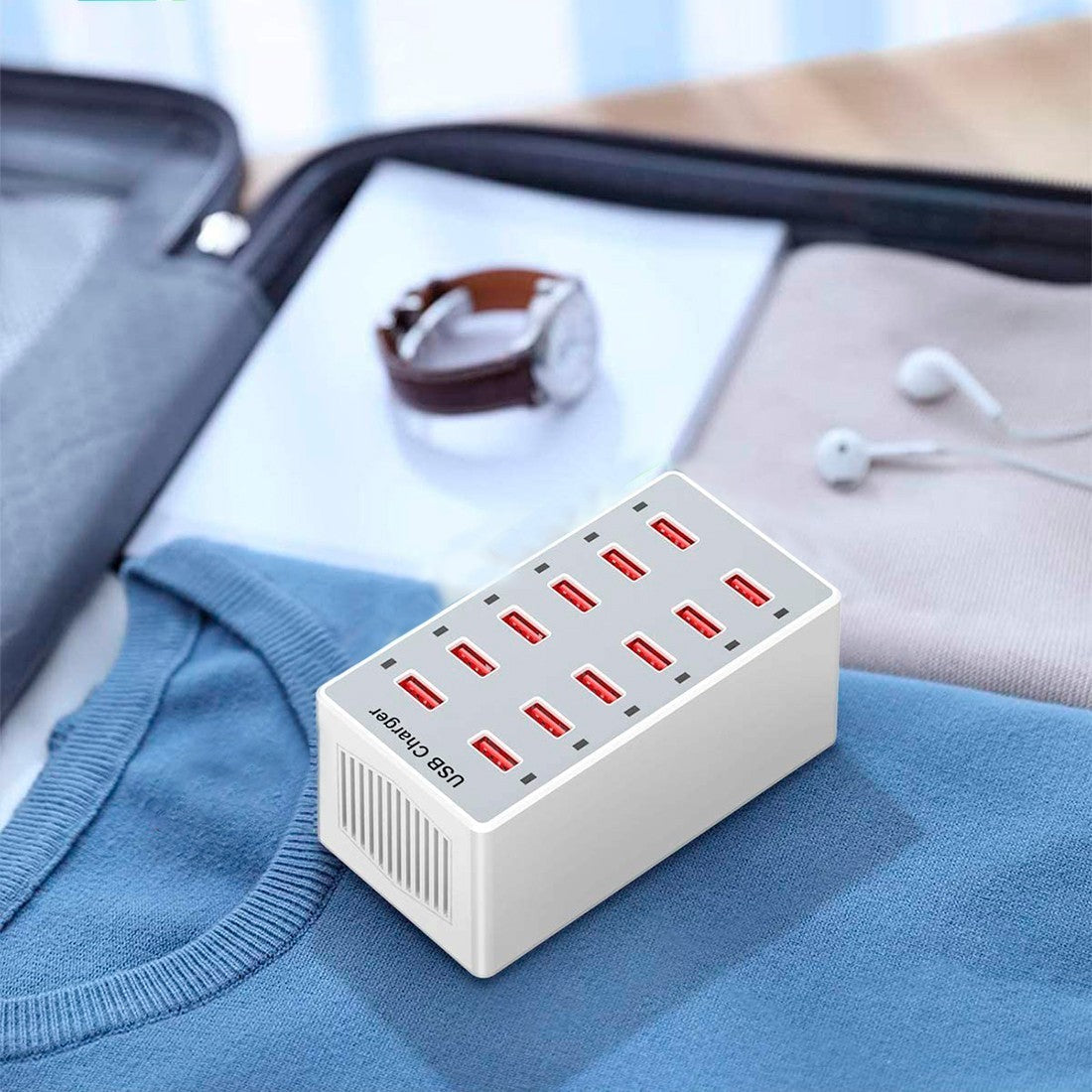 Station de charge multiple rapide 615493 Chargeur USB 12 ports 60 W