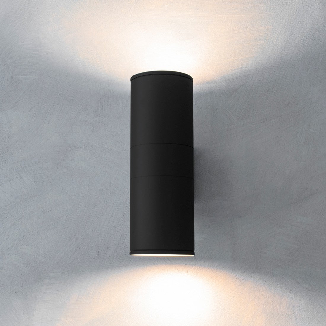 Applique murale LED 870182 Lampe d'extérieur au design moderne en aluminium noir