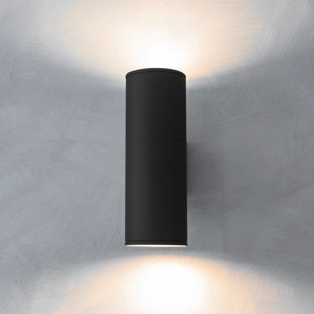Applique murale LED 870182 Lampe d'extérieur au design moderne en aluminium noir